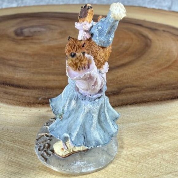 Vintage Boyds Bears Bailey's Frosted Cottage 3pc Figurine #19900 - Picture 8 of 13